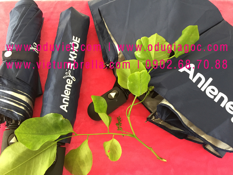 xưởng sản xuất ô dù cầm tay in logo quảng cáo